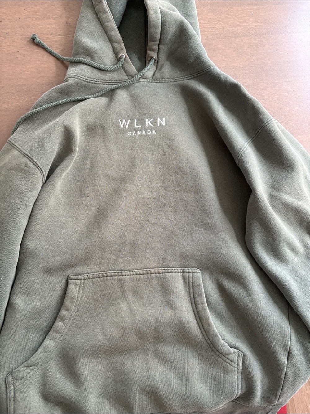 Olive Hoodie - Men's Pullover